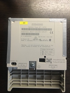 Панель оператора Siemens OP7-DP12 6AV3 607 1JC20 0AX1