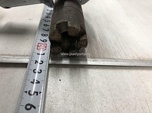 Шнек с наконечником диаметр d36 L820 Ш-3
