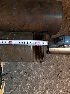 Материальный цилиндр d60 L1630 С-3 + шнек d60