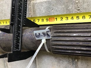 Шнек для ТПА d60 L1800 Ш-35