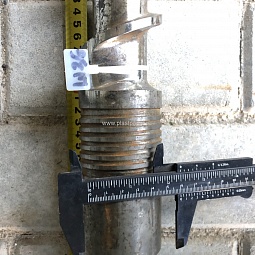 Шнек для ТПА d60 L1715 Ш-36